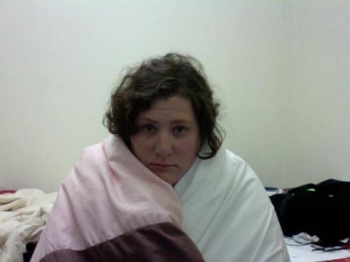 yes, I did take a lot of pictures of myself looking pathetic when I had a cold
